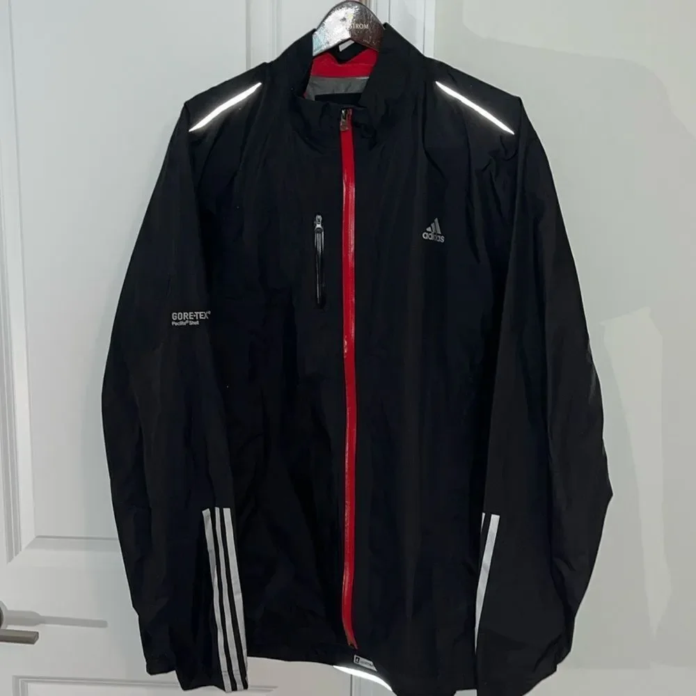 adidas Formotion adistar GORE-TEX Paclite Waterproof sealed seams Rain Jacket XL